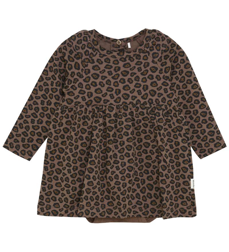 Minymo Bodykleid l/ä - Chocolate Chip - Minymo - 68 - Body L/Ä Minymo Bodykleid l/ä - Chocolate Chip - Minymo - 68 - Body L/Ä von Minymo