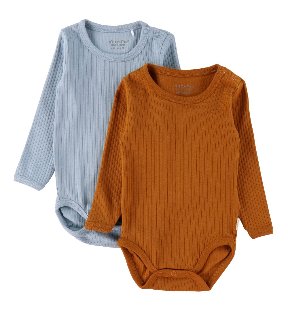 Minymo Bodys l/ä - 2er-Pack - Ashley Blue - Minymo - 62 - Body L/Ä Minymo Bodys l/ä - 2er-Pack - Ashley Blue - Minymo - 62 - Body L/Ä von Minymo