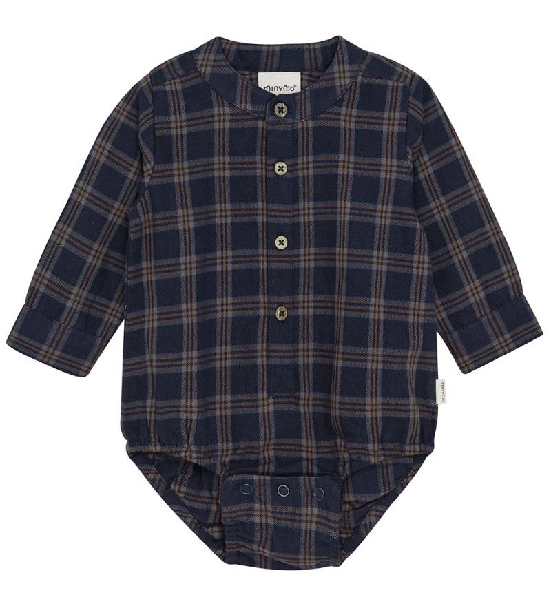 Minymo Hemdbody l/ä - Pariser Nacht - Minymo - 56 - Body L/Ä Minymo Hemdbody l/ä - Pariser Nacht - Minymo - 56 - Body L/Ä von Minymo