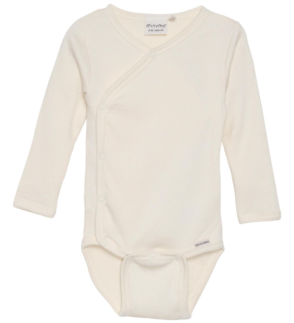Minymo Wickelbody l/ä - Rib - Seedpeel - Minymo - 50 - Body L/Ä Minymo Wickelbody l/ä - Rib - Seedpeel - Minymo - 50 - Body L/Ä von Minymo