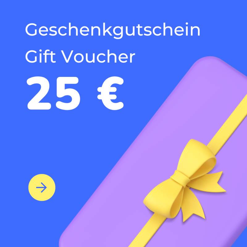 Kaufgutschein 25 Euro (per E-Mail) - von Minzze GmbH
