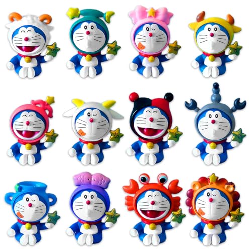 Doraemon Figuren Set 12 Stück Mini Figurens Set Cupcake Geburtstags Party Kuchen Dekoration Lieferungen Cake Topper für Kind Junge Mädchen Dekoration Geburtstags Doraemon Figuren Set 12 Stück Mini Figurens Set Cupcake Geburtstags Party Kuchen Dekoration Lieferungen Cake Topper für Kind Junge Mädchen Dekoration Geburtstags von Miotlsy