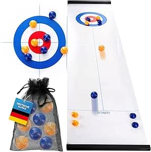 Familienspiel Eisstockschießen Brettspiel Curling Table-top Spiel-Set Mini Tabletop Game Reisespiel Weihnachten Geschenke für Kinder Familie Party Familienspiel Eisstockschießen Brettspiel Curling Table-top Spiel-Set Mini Tabletop Game Reisespiel Weihnachten Geschenke für Kinder Familie Party von Miotlsy