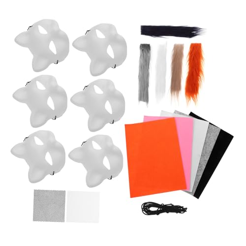 Mipcase 1 Satz Katzenpartybevorzugungsmasken Halloween leere bemalbare Maske dekorative Masken Bemalbare Tiermaske Katzenmasken Tiermasken weiße Plastikmaske leere Katzenmaske PVC Mipcase 1 Satz Katzenpartybevorzugungsmasken Halloween leere bemalbare Maske dekorative Masken Bemalbare Tiermaske Katzenmasken Tiermasken weiße Plastikmaske leere Katzenmaske PVC von Mipcase
