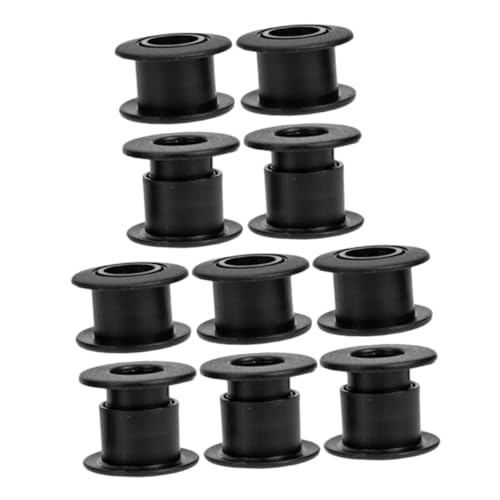 Mipcase 10 Stück Lager Für Fußballmaschinen Drinnen Zubehör Teile Lagerung Der Tischfußballmaschine Stangen Foosball Lager Für Kickermaschinen Buchsen Für Tischkicker Plastik Schwarz Mipcase 10 Stück Lager Für Fußballmaschinen Drinnen Zubehör Teile Lagerung Der Tischfußballmaschine Stangen Foosball Lager Für Kickermaschinen Buchsen Für Tischkicker Plastik Schwarz von Mipcase