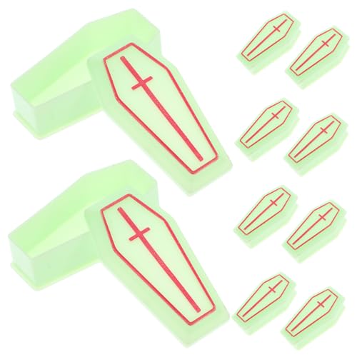 Mipcase 10 Stück Leere Miniatur-Sargschachtel Mini -Figur Mini-Sarg Sargbehälter aus Kunststoff Kleiner Sarg Sarg-Stütze Plastik Light Green Mipcase 10 Stück Leere Miniatur-Sargschachtel Mini -Figur Mini-Sarg Sargbehälter aus Kunststoff Kleiner Sarg Sarg-Stütze Plastik Light Green von Mipcase