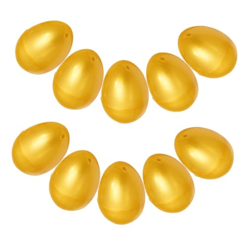 Mipcase 10 Stück Öffne das Golden Egg Gacha Spiele Eier, die aufspringen -Ei- gewonnenes Osterei Spielhaus mit Eiern gefälschtes Ei Ostereier selber Machen Plastik Mipcase 10 Stück Öffne das Golden Egg Gacha Spiele Eier, die aufspringen -Ei- gewonnenes Osterei Spielhaus mit Eiern gefälschtes Ei Ostereier selber Machen Plastik von Mipcase