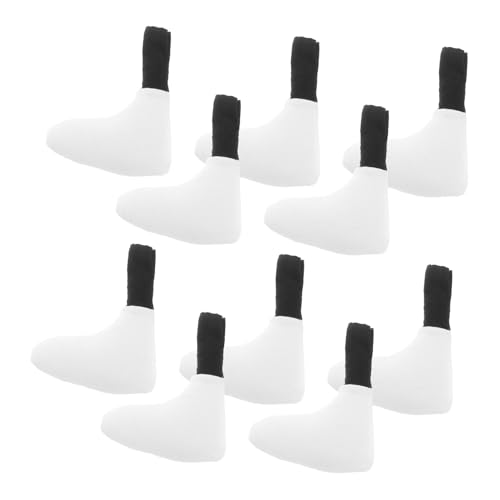 Mipcase 10 Stück Puppenfußteile Aus Baumwolle, DIY-gelenkfüße Für Handgefertigte Puppen, Herstellung Multifunktionaler Und Flexibler Beine, Zubehör Für Bastelprojekte Mipcase 10 Stück Puppenfußteile Aus Baumwolle, DIY-gelenkfüße Für Handgefertigte Puppen, Herstellung Multifunktionaler Und Flexibler Beine, Zubehör Für Bastelprojekte von Mipcase