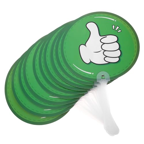 Mipcase 10 Stück Stimmen Sie dem Zeichen des Gegners zu Lehrer-Reaktionspaddel Wahlpaddel im Klassenzimmer Schild zur Teilnahme am Klassenzimmer Paddelbrett lehren Plastik Mipcase 10 Stück Stimmen Sie dem Zeichen des Gegners zu Lehrer-Reaktionspaddel Wahlpaddel im Klassenzimmer Schild zur Teilnahme am Klassenzimmer Paddelbrett lehren Plastik von Mipcase