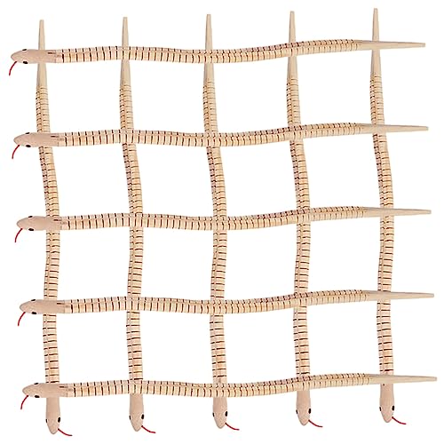 Mipcase 10 Stück Teiliges Flexible Holzschlangen Naturbelassen Realistisches DIY Holzschlangenmodell Kindersicheres Holzmaterial Halloween Dekorations und Mitbringselspielzeug Mipcase 10 Stück Teiliges Flexible Holzschlangen Naturbelassen Realistisches DIY Holzschlangenmodell Kindersicheres Holzmaterial Halloween Dekorations und Mitbringselspielzeug von Mipcase
