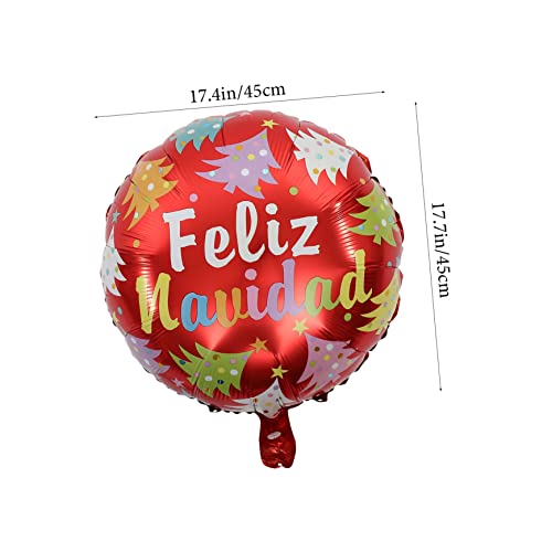 Mipcase 10 Stück Teiliges Weihnachtsballons aus Aluminiumfolie Große Rote Weihnachtsbaum und Transparente Schneeflockenmotive Langlebig und Dekorativ für und Raumdekoration Mipcase 10 Stück Teiliges Weihnachtsballons aus Aluminiumfolie Große Rote Weihnachtsbaum und Transparente Schneeflockenmotive Langlebig und Dekorativ für und Raumdekoration von Mipcase