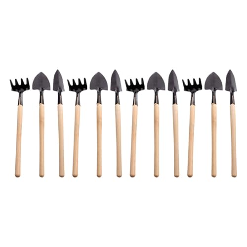 Mipcase 12 Stück Gartenwerkzeug-Set Tragbares Innenwerkzeug Sukkulenten-pflanzwerkzeuge Mikro-gartengeräte Garten -mini -Werkzeug Innengartenwerkzeuge Mini-gartengerät Holz Mipcase 12 Stück Gartenwerkzeug-Set Tragbares Innenwerkzeug Sukkulenten-pflanzwerkzeuge Mikro-gartengeräte Garten -mini -Werkzeug Innengartenwerkzeuge Mini-gartengerät Holz von Mipcase