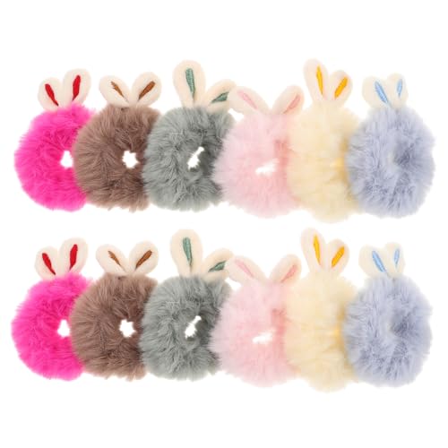 Mipcase 12Stücke Haarseile mit Hasenohren Flauschige Haargummis Bonbonfarben für Weiche und Bequeme Haarschmuck Accessoires für Schule Partys und Freizeitgestaltung Mipcase 12Stücke Haarseile mit Hasenohren Flauschige Haargummis Bonbonfarben für Weiche und Bequeme Haarschmuck Accessoires für Schule Partys und Freizeitgestaltung von Mipcase