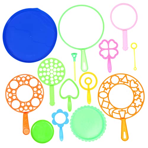 Mipcase 14Stücke Teiliges Set Große Bubble Zauberstäbe für Outdoor Aktivitäten Garten Strand Geburtstagsfeiern und Spielspaß für Jahren Mipcase 14Stücke Teiliges Set Große Bubble Zauberstäbe für Outdoor Aktivitäten Garten Strand Geburtstagsfeiern und Spielspaß für Jahren von Mipcase