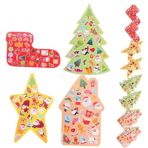 Mipcase 16 Blatt Teiliges Weihnachtsaufkleber mit Festlichen und Backetiketten Selbstklebende Verschlusssticker für Umschläge und Verpackungen für Weihnachtsfeier Partydekoration und Mipcase 16 Blatt Teiliges Weihnachtsaufkleber mit Festlichen und Backetiketten Selbstklebende Verschlusssticker für Umschläge und Verpackungen für Weihnachtsfeier Partydekoration und von Mipcase