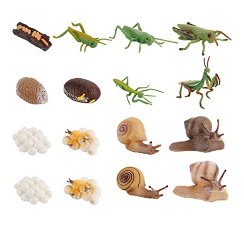Mipcase 16Stücke Tierwachstumsmodell Teiliges für Kindergarten Umweltfreundliche Tiermodelle Wissenschaft und Kreativität bei Kindern für Lernspiele und Partys Mipcase 16Stücke Tierwachstumsmodell Teiliges für Kindergarten Umweltfreundliche Tiermodelle Wissenschaft und Kreativität bei Kindern für Lernspiele und Partys von Mipcase