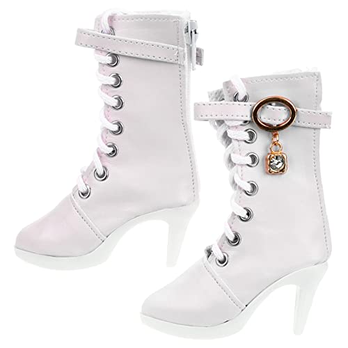 Mipcase 1Paar Puppen High Heel Schuhe für Puppen Stiefel für Puppenoutfits für Spielzeugaccessoires für Kreatives Elegantem Mipcase 1Paar Puppen High Heel Schuhe für Puppen Stiefel für Puppenoutfits für Spielzeugaccessoires für Kreatives Elegantem von Mipcase
