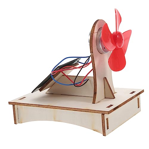 Mipcase 1Satz DIY Solar Spielzeugset für Wissenschaftliches Experimentiermaterial für Kreative Bastelprojekte Bildungsförderndes Holzspielzeug für Jungen von Mipcase