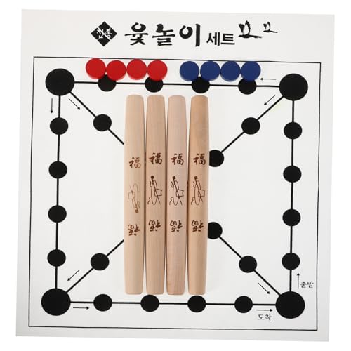 Mipcase 1Satz Familienfreundliches Koreanisches Brettspiel Traditionelles Tischspiel für Silvesterpartys und Versammlungen Fördert Interaktion Langlebigem Mipcase 1Satz Familienfreundliches Koreanisches Brettspiel Traditionelles Tischspiel für Silvesterpartys und Versammlungen Fördert Interaktion Langlebigem von Mipcase