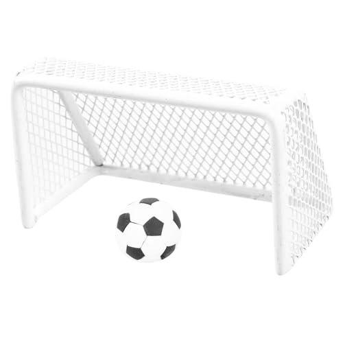 Mipcase 1Satz Fußballtor Set mit Ball für Puppenhäuser Modell Stabil Tragbar für Kreative Dekorationen und Sammlungen Perfektes für Landschaften Mipcase 1Satz Fußballtor Set mit Ball für Puppenhäuser Modell Stabil Tragbar für Kreative Dekorationen und Sammlungen Perfektes für Landschaften von Mipcase