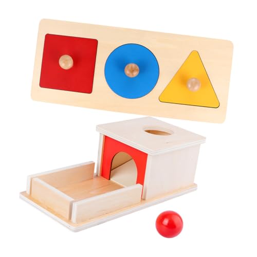 Mipcase 1Satz Holz Montessori Teiliges Objekt mit Dauerhafter Box und Farbigem Geometrischen Einlegesystem Sensomotorisches Lernspielzeug für Ab Jahr Mipcase 1Satz Holz Montessori Teiliges Objekt mit Dauerhafter Box und Farbigem Geometrischen Einlegesystem Sensomotorisches Lernspielzeug für Ab Jahr von Mipcase