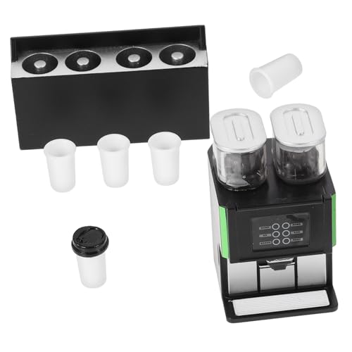 Mipcase 1Satz Kaffeemaschine für Puppenhäuser Realistische Hauskaffeemaschine mit Kaffeetassen für Puppenhaus Dekoration Kreative Spielszene und Küchen Accessoires Mipcase 1Satz Kaffeemaschine für Puppenhäuser Realistische Hauskaffeemaschine mit Kaffeetassen für Puppenhaus Dekoration Kreative Spielszene und Küchen Accessoires von Mipcase