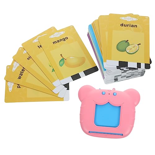 Mipcase 1Satz Kreatives Lernspielzeug für Interaktive Lesemaschine mit Bunten Karten für Jahre Fördert durch Spaß für Vorschulkinder und Geburtstagsgeschenke Mipcase 1Satz Kreatives Lernspielzeug für Interaktive Lesemaschine mit Bunten Karten für Jahre Fördert durch Spaß für Vorschulkinder und Geburtstagsgeschenke von Mipcase
