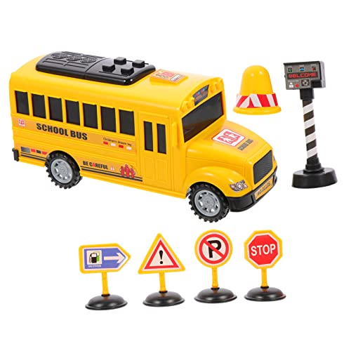 Mipcase 1Satz Rückziehspielzeug Schulbus für Lustiges Auto mit Cartoon Design Geburtstagsgeschenk oder Kinderparty Favor Mipcase 1Satz Rückziehspielzeug Schulbus für Lustiges Auto mit Cartoon Design Geburtstagsgeschenk oder Kinderparty Favor von Mipcase