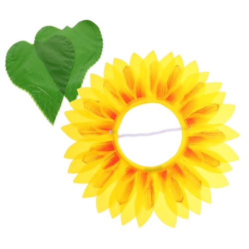 Mipcase 1Satz Sonnenblumen Cosplay Kopfbedeckung mit Handschuhen für Lustiges Kostümzubehör für Feste Bühnenauftritte und Karneval Grüne für Partys Mipcase 1Satz Sonnenblumen Cosplay Kopfbedeckung mit Handschuhen für Lustiges Kostümzubehör für Feste Bühnenauftritte und Karneval Grüne für Partys von Mipcase