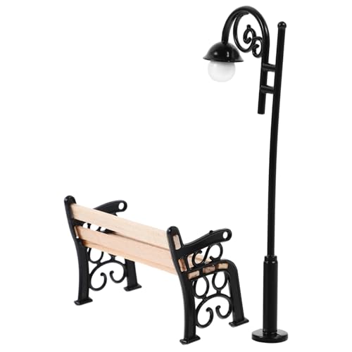Mipcase 1Satz Straßenlampe Teiliges Puppenhausmöbel für Garten Dekorationen Kreatives Zubehör für Wohnzimmer Esszimmer Mehr Mipcase 1Satz Straßenlampe Teiliges Puppenhausmöbel für Garten Dekorationen Kreatives Zubehör für Wohnzimmer Esszimmer Mehr von Mipcase