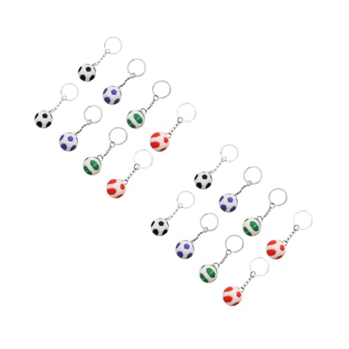 Mipcase 2 Sätze Fußball Schlüsselanhänger Für Jungs Fußball Party Mama Sport Schlüsselanhänger Mini Schlüsselring Fußball Schlüsselanhänger Fußball Ringe 8 Stücke * 2 von Mipcase