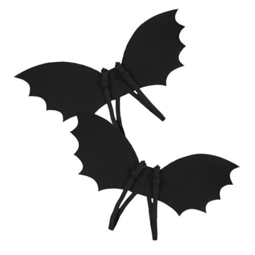 Mipcase 2 Sets Kind Fledermaus Kostüm Fledermaus Flügel Zubehör Jungen Mädchen Halloween Dress up Flügel Eva Cosplay Vampir Kostüm Für Party Dekorationen von Mipcase