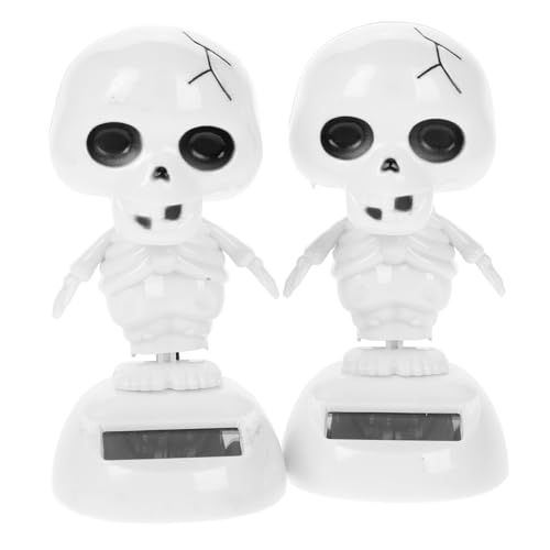 Mipcase 2 Stück Halloween Auto Deko Schüttelnder Kopf Figurine Solarbetrieben Tanzendes Skelett Ornament für Armaturenbrett Langlebige Kunststoffverarbeitung Geeignet für Auto und Mipcase 2 Stück Halloween Auto Deko Schüttelnder Kopf Figurine Solarbetrieben Tanzendes Skelett Ornament für Armaturenbrett Langlebige Kunststoffverarbeitung Geeignet für Auto und von Mipcase