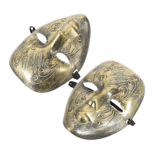 Mipcase 2 Stück Tiermaske Maskerade-maske Für Frauen Tiermasken Pelzige Maske Wolfsmaske Für Erwachsene Maskeradedekorationen Katzenmaskenset Waschbär-maske Maskenkostüm Plastik Golden Mipcase 2 Stück Tiermaske Maskerade-maske Für Frauen Tiermasken Pelzige Maske Wolfsmaske Für Erwachsene Maskeradedekorationen Katzenmaskenset Waschbär-maske Maskenkostüm Plastik Golden von Mipcase