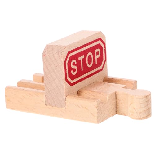 Mipcase 2Stücke Holzspielzeug Zughaltestelle für Holzeisenbahn Kreatives Gleiszubehör Motorischen Fähigkeiten und Eltern Interaktion Sicher und Langlebig Mipcase 2Stücke Holzspielzeug Zughaltestelle für Holzeisenbahn Kreatives Gleiszubehör Motorischen Fähigkeiten und Eltern Interaktion Sicher und Langlebig von Mipcase
