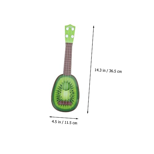 Mipcase 2Stücke Mini Ukulele Gitarrenspielzeug für Lernspielzeug mit Wassermelonen und Musikalische Früherziehung und Kreative Spielstunden von Mipcase
