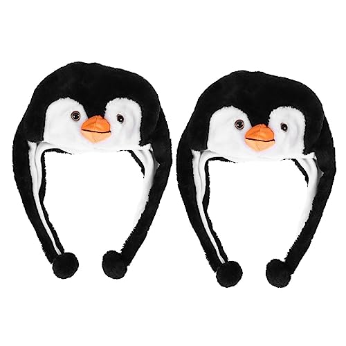 Mipcase 2Stücke Pinguin Hut Lustige Kopfbedeckung für Partys Cosplay und Fotoshootings Stylischer Cartoon Hut für Erwachsene Mipcase 2Stücke Pinguin Hut Lustige Kopfbedeckung für Partys Cosplay und Fotoshootings Stylischer Cartoon Hut für Erwachsene von Mipcase