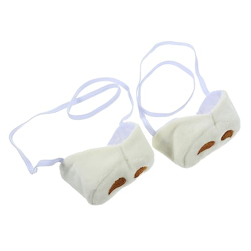 Mipcase 2Stücke Plüsch Kuh Nase Requisiten für Kostümparty Realistische Cosplay Kuhnasen aus Strapazierfähigem Material Waschbar und Wiederverwendbar für Halloween Mipcase 2Stücke Plüsch Kuh Nase Requisiten für Kostümparty Realistische Cosplay Kuhnasen aus Strapazierfähigem Material Waschbar und Wiederverwendbar für Halloween von Mipcase