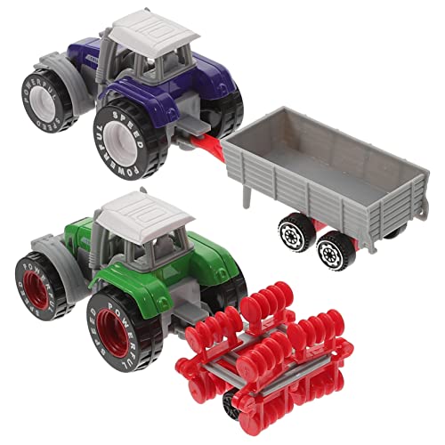 Mipcase 2Stücke Spielzeugmodell Realistisches Traktorspielzeug aus Kunststoff Fördert die Pädagogische Entwicklung für Kleinkinder und Vorschulkinder Leuchtende Mipcase 2Stücke Spielzeugmodell Realistisches Traktorspielzeug aus Kunststoff Fördert die Pädagogische Entwicklung für Kleinkinder und Vorschulkinder Leuchtende von Mipcase