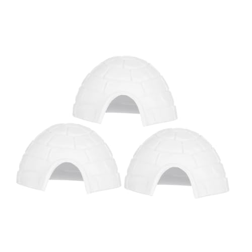 Mipcase 3 Stück Iglu-Modell Miniaturen Polar- Party winzig Zahlen Iglu- Kleinkinder Bären Schnee kleine Figuren Miniaturfiguren Plastik Weiß Mipcase 3 Stück Iglu-Modell Miniaturen Polar- Party winzig Zahlen Iglu- Kleinkinder Bären Schnee kleine Figuren Miniaturfiguren Plastik Weiß von Mipcase