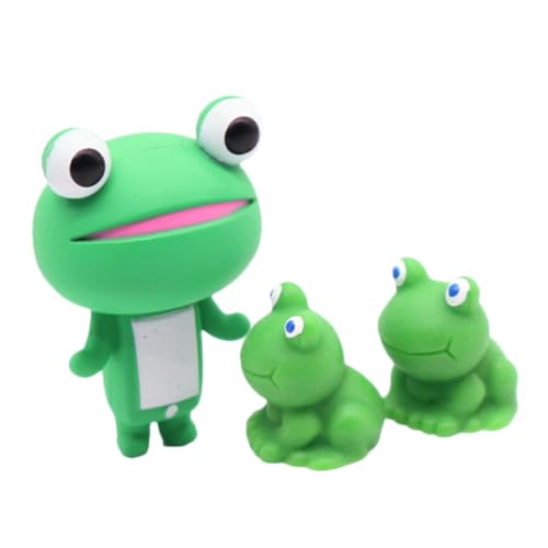 Mipcase 3 Stück Puppenhaus Dekoration Tierfrösche Weiche Miniatur Puppenhaus Kind Für Ornamentdekorationen Garten Winzige Statuen Bezaubernde Figur Mini Frosch Skulptur Mipcase 3 Stück Puppenhaus Dekoration Tierfrösche Weiche Miniatur Puppenhaus Kind Für Ornamentdekorationen Garten Winzige Statuen Bezaubernde Figur Mini Frosch Skulptur von Mipcase