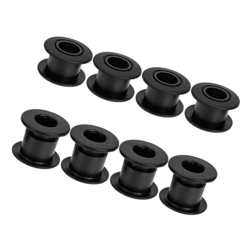 Mipcase 4 Paare Tischfußballmaschine Bearkung Buchsen für Tischfußball Tischfußballstangenlager Stangenlager für Tischfußball Kicker Zubehör Kickerlagerstange Plastik Black Mipcase 4 Paare Tischfußballmaschine Bearkung Buchsen für Tischfußball Tischfußballstangenlager Stangenlager für Tischfußball Kicker Zubehör Kickerlagerstange Plastik Black von Mipcase