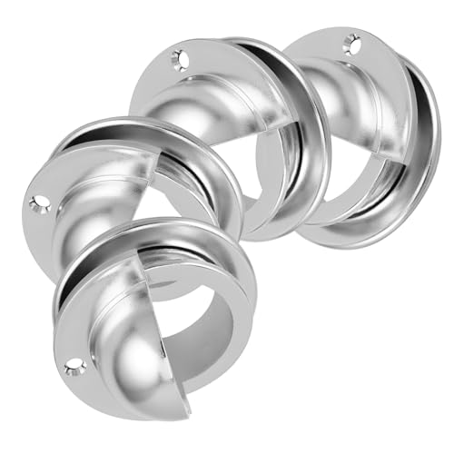 Mipcase 4 Stück Kickertisch-Torset Tischfußballspieler Zubehör für Tischfußball Kickertisch-Hardware Kickertischteil Ersatz für EIN Tischfußballspiel pp Silver von Mipcase
