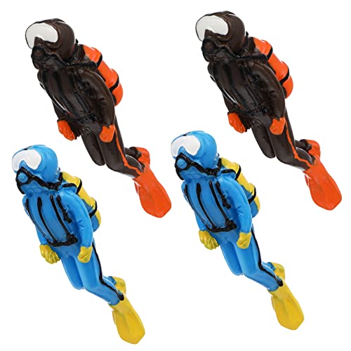Mipcase 4 Stück Taucher-Figuren Maßstab Modelle Menschen Set Mini Schwimmer Figuren Kunststoff Scuba Diver Spielzeug Figuren für Miniatur-Sandtisch Ozean Party Meer Kuchen Mipcase 4 Stück Taucher-Figuren Maßstab Modelle Menschen Set Mini Schwimmer Figuren Kunststoff Scuba Diver Spielzeug Figuren für Miniatur-Sandtisch Ozean Party Meer Kuchen von Mipcase