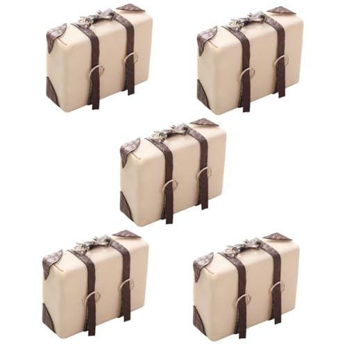 Mipcase 5 Stück Mini -Modell -Reisefall Gepäck Stamm Spielzeugkoffer Miniatur Dollhouse -Kofferraumkiste winzig Puppe Minature Koffer Mini-Hauskoffer- Mini-Koffermodell Polyurethan Mipcase 5 Stück Mini -Modell -Reisefall Gepäck Stamm Spielzeugkoffer Miniatur Dollhouse -Kofferraumkiste winzig Puppe Minature Koffer Mini-Hauskoffer- Mini-Koffermodell Polyurethan von Mipcase