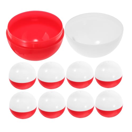 Mipcase 50 Stück Kunststoff Leere Kugelkapseln zum Befüllen Mehrzweck Candy Box Wiederverwendbare Transparente Twisted Balls für Partygeschenke Kaugummiautomat Dekoration und Aufbewahrung von Mipcase