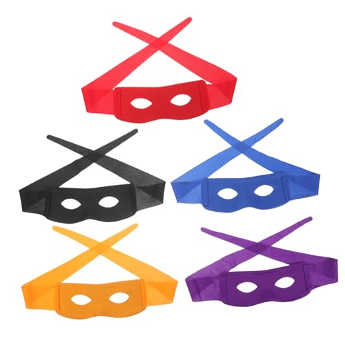Mipcase 5Stücke Masken für Männer Halbgesicht Maskerade Masken für Kostümparty Halloween Fasching Cosplay Farben Stilvolles Mipcase 5Stücke Masken für Männer Halbgesicht Maskerade Masken für Kostümparty Halloween Fasching Cosplay Farben Stilvolles von Mipcase
