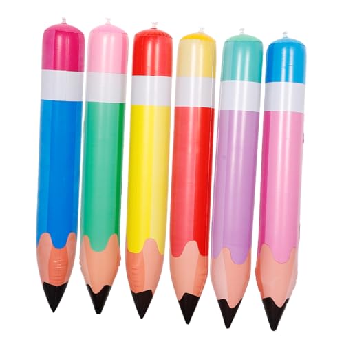 Mipcase 6Stücke Aufblasbarer Bleistift Dekorationssatz aus Je für Schulanfang und Klassenzimmer Dekoration Party Accessoire Mipcase 6Stücke Aufblasbarer Bleistift Dekorationssatz aus Je für Schulanfang und Klassenzimmer Dekoration Party Accessoire von Mipcase