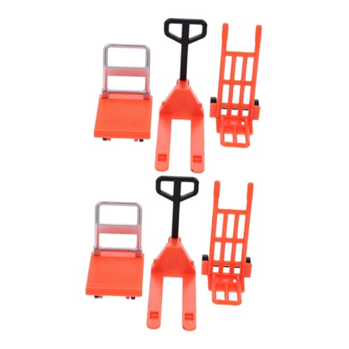 Mipcase 6Stücke Teiliges Gabelstapler Konstruktionsspielzeug Set für Interaktive Verkehrssimulation mit Verkehrszeichen und Straßensperren für Lernspielzeug zu Hause Mipcase 6Stücke Teiliges Gabelstapler Konstruktionsspielzeug Set für Interaktive Verkehrssimulation mit Verkehrszeichen und Straßensperren für Lernspielzeug zu Hause von Mipcase