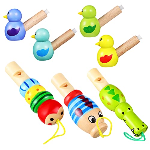 Mipcase 7Stücke Cartoon Tier und Vogel Holzpfeifen für Lustige Musikinstrumente zur Entwicklung von Kreativität und Koordination für Geburtstagsfeiern und Spielvergnügen Mipcase 7Stücke Cartoon Tier und Vogel Holzpfeifen für Lustige Musikinstrumente zur Entwicklung von Kreativität und Koordination für Geburtstagsfeiern und Spielvergnügen von Mipcase